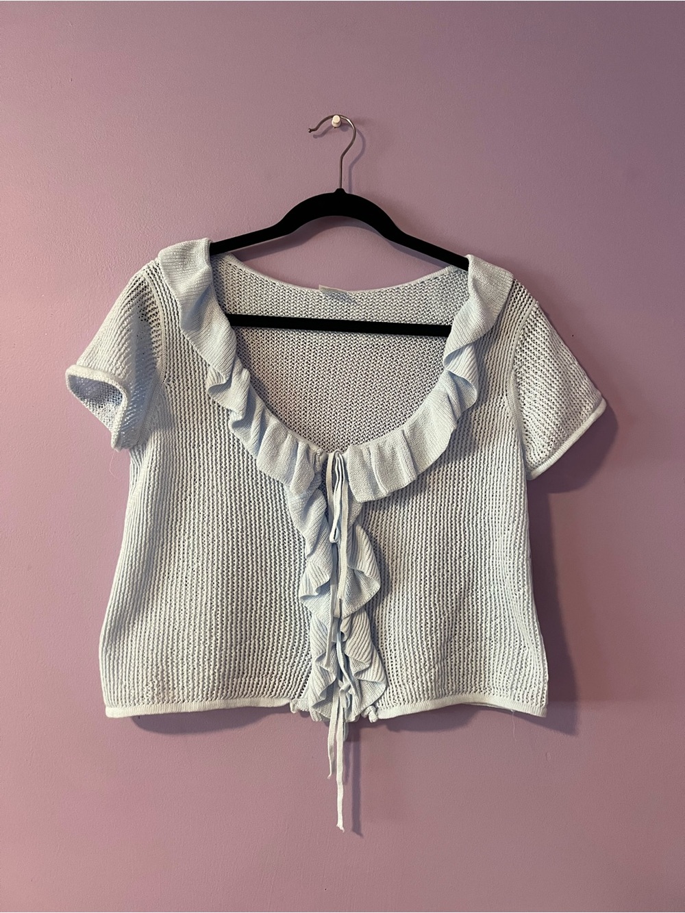 Wild Fable Women’s Ruffle Tie Cardigan